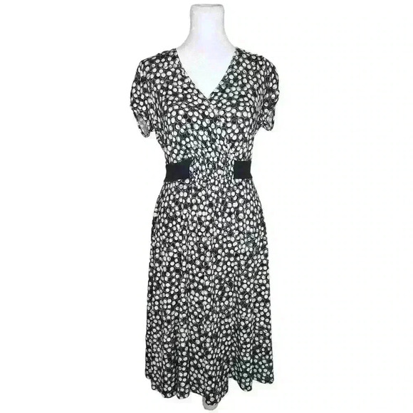 Apt.9 women's stretch geometric a-line dress size small - Picture 1 of 9